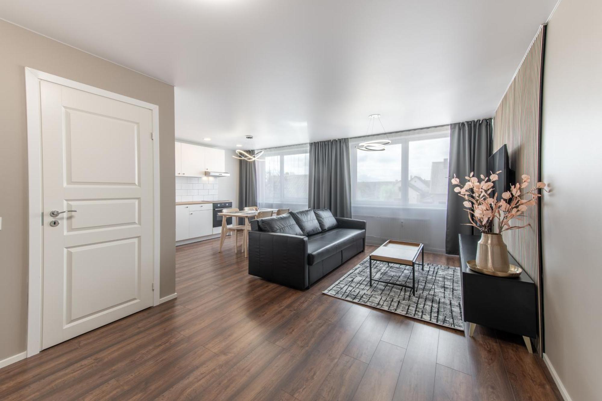 Stiklo Apartamentai Radviliskis Экстерьер фото